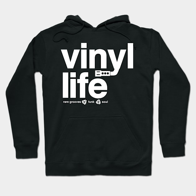 Vinyl Life Hoodie by modernistdesign